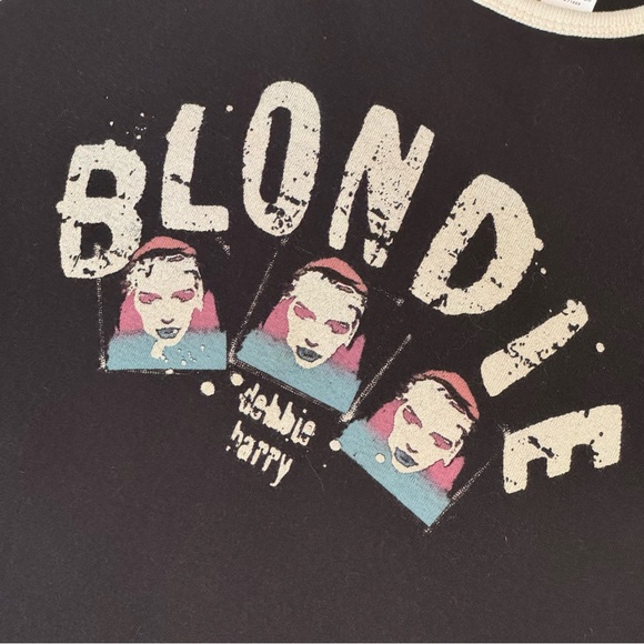 BLONDIE Debbie Harry Ladies 3/4 Sleeve Rockware Anthill Trade (Size XL) - Picture 2 of 4